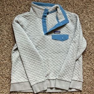 Women’s Patagonia 1/4 Snap Quilted Pullover Sweatshirt